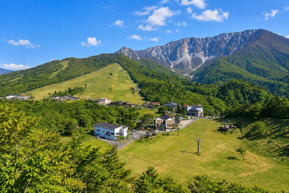 ホテル大山しろがねの大山を望む周辺眺望