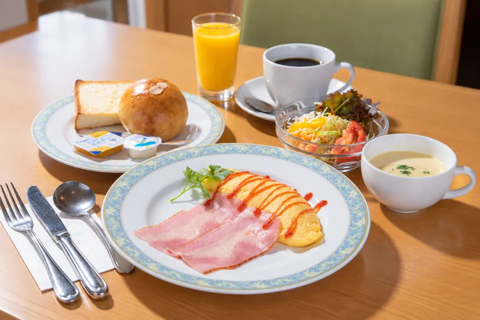 ホテルファーストシーズンの洋朝食
