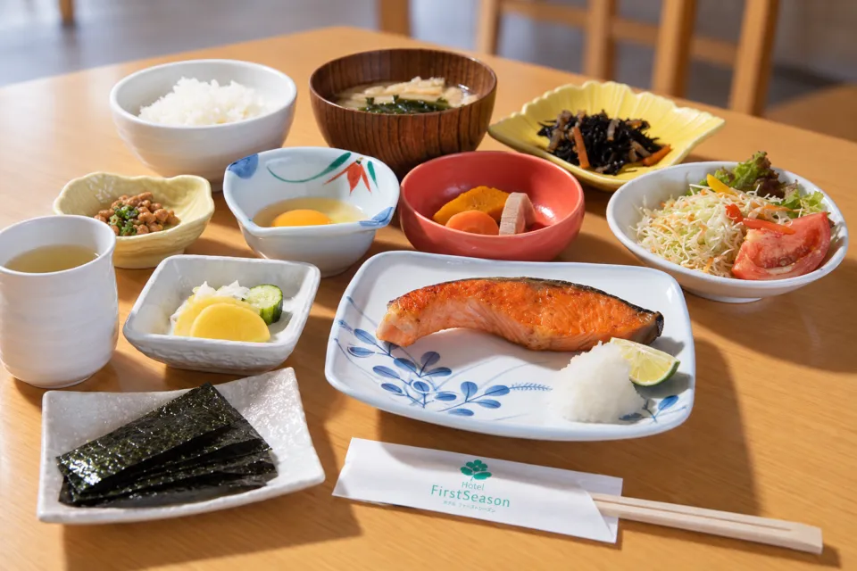 ホテルファーストシーズンの和朝食