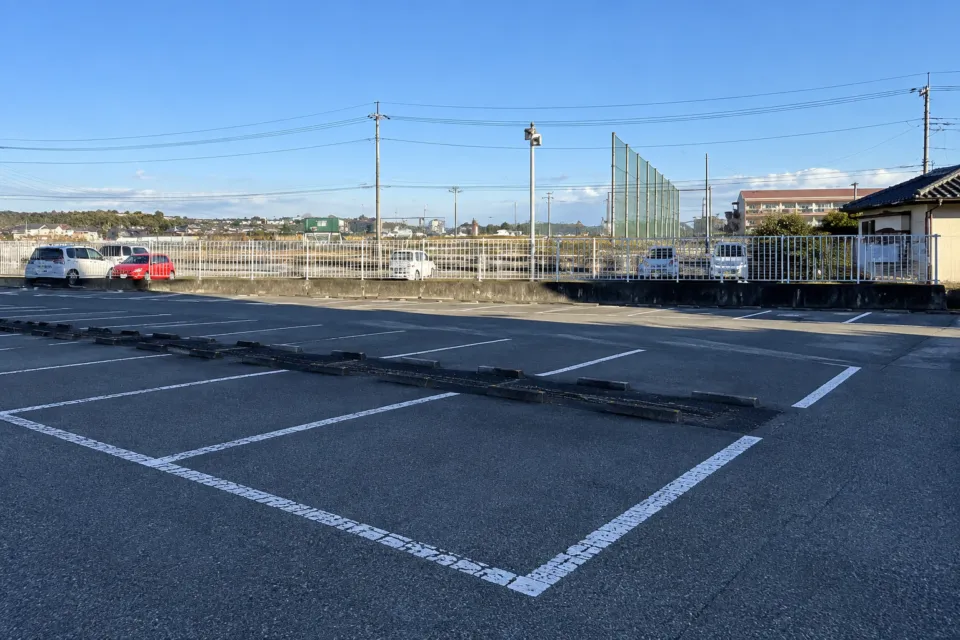 ホテル東日本宇都宮の屋外駐車場