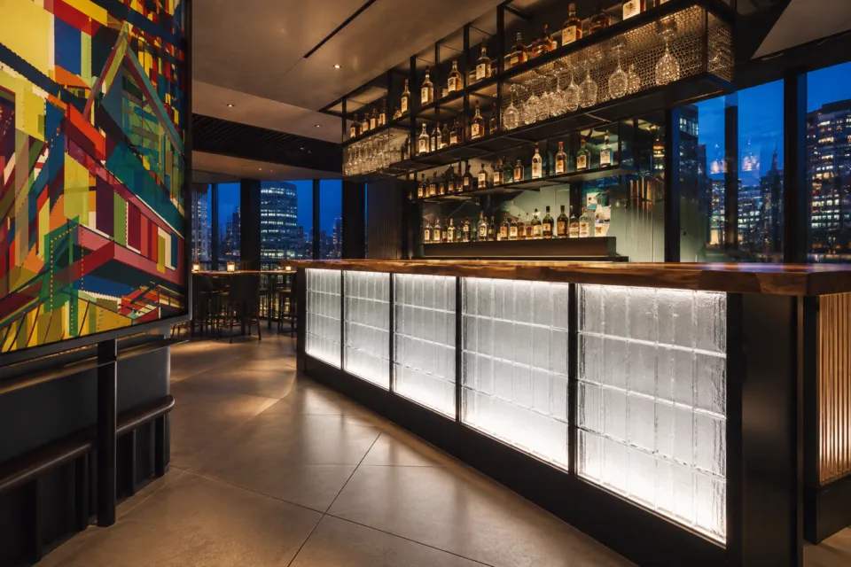 ホテルインディゴ東京渋谷のGallery 11のバーカウンター