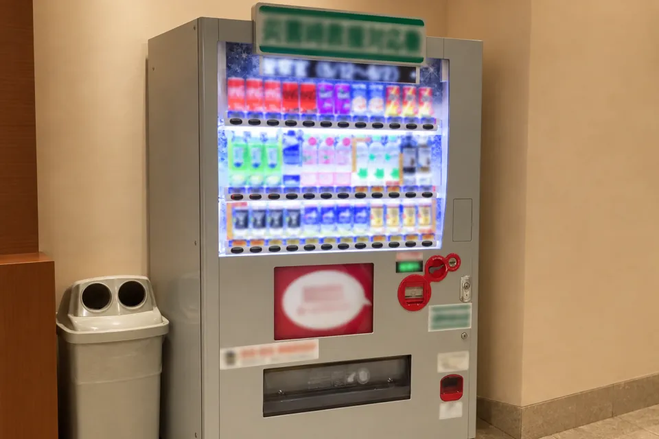 ホテル カクイン鳴門の自動販売機コーナー