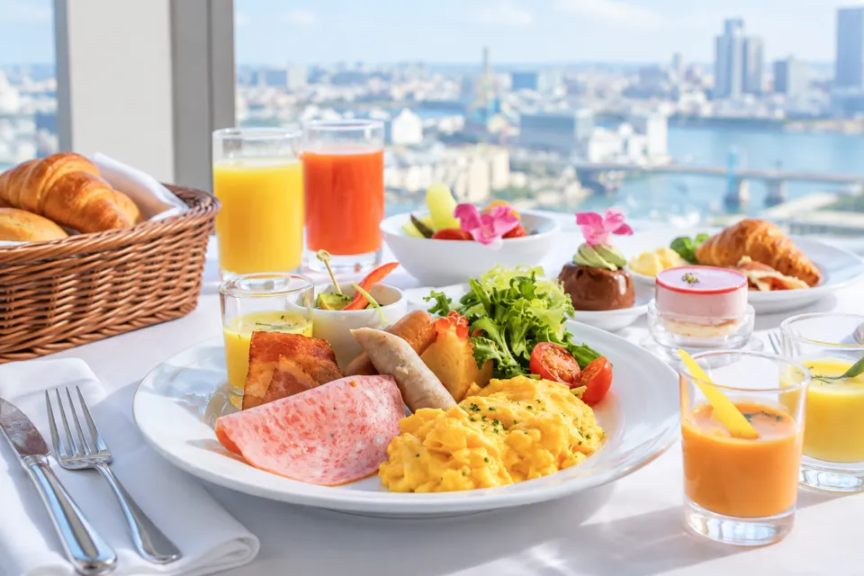 ホテル京阪 ユニバーサル・タワーのプレミアム朝食の料理