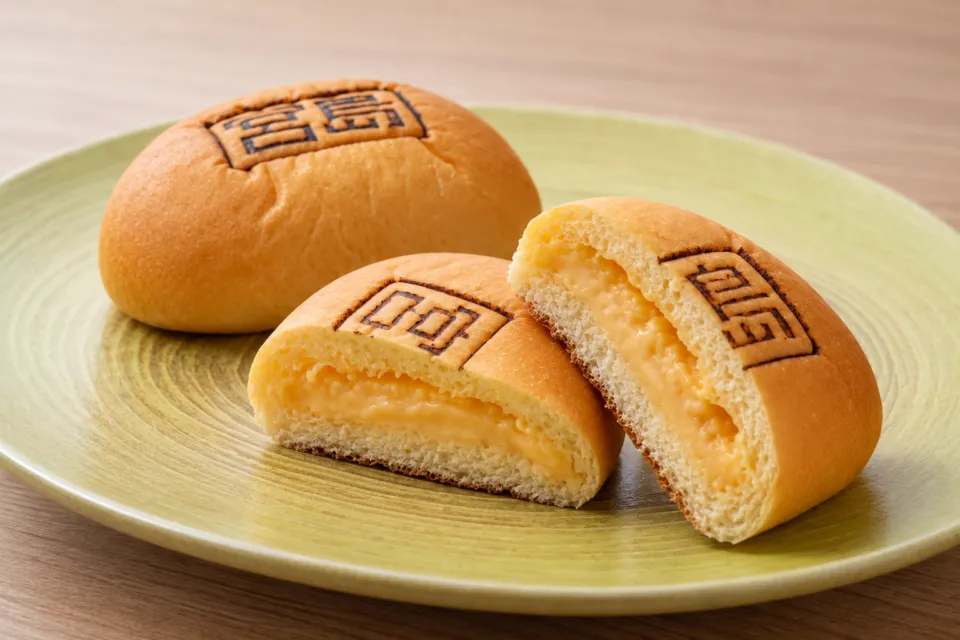 ホテル宮島別荘の島旨PANのクリームパン