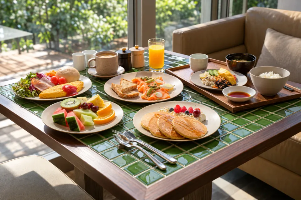 ハイアット リージェンシー 東京のCrossroads Kitchenの朝食