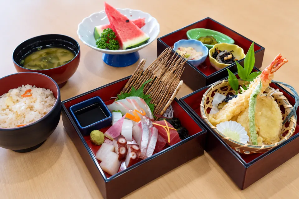 いきいき館レストランの海峡御膳
