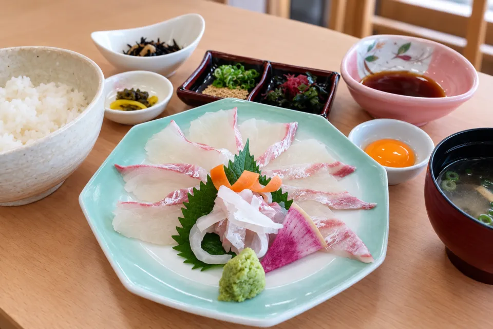 いきいき館レストランの鯛丼