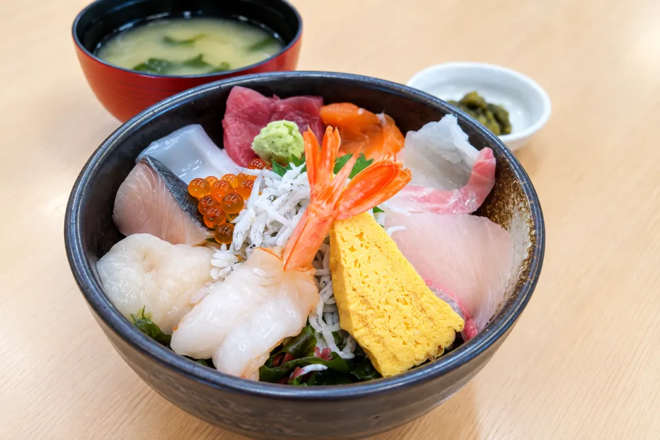 いきいき館レストランのいきいき海賊丼