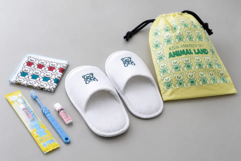 犬山ミヤコホテルの子ども用アメニティ