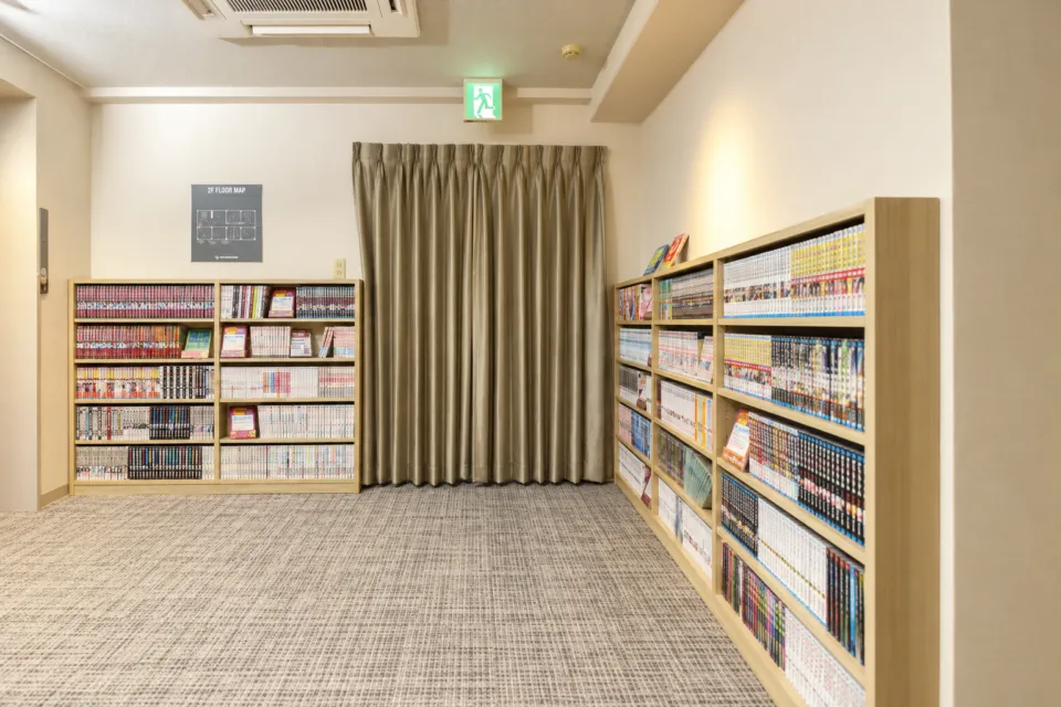 犬山ミヤコホテルのコミックコーナー