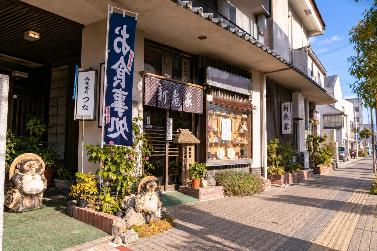 いしどりや懐食 新亀家の店舗外観