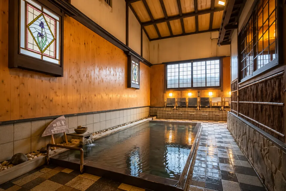 岩井屋の源泉長寿の湯