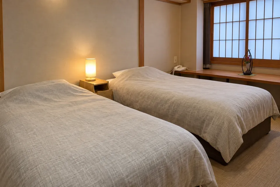 岩井屋のもみじの和ベッド