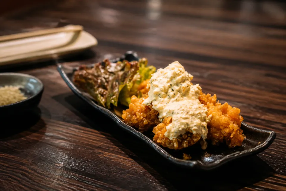 地鶏炭火焼 粋仙のチキン南蛮