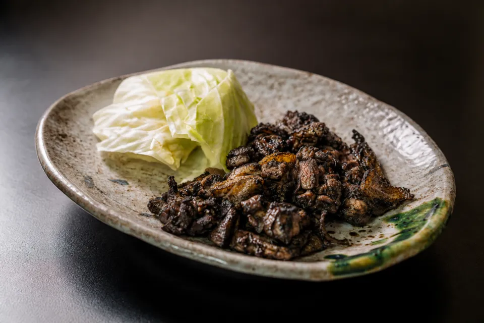 地鶏炭火焼 粋仙の炭火焼もも
