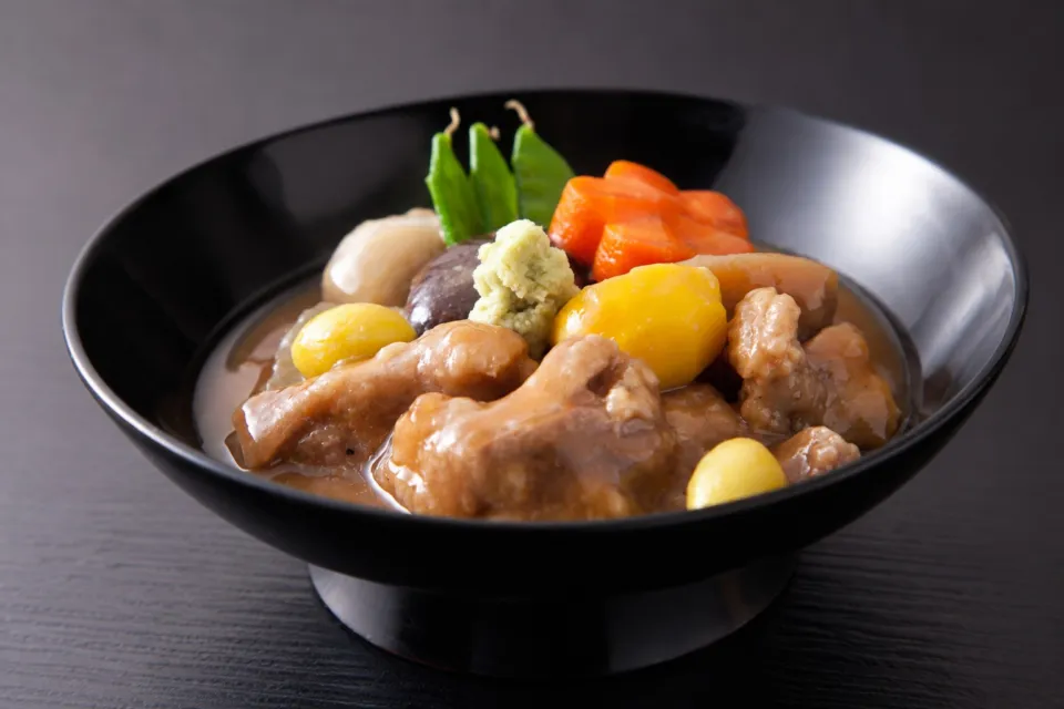 加賀料理 ばん亭の鴨治部煮椀