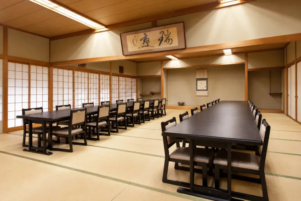 加賀料理 ばん亭の3階広間