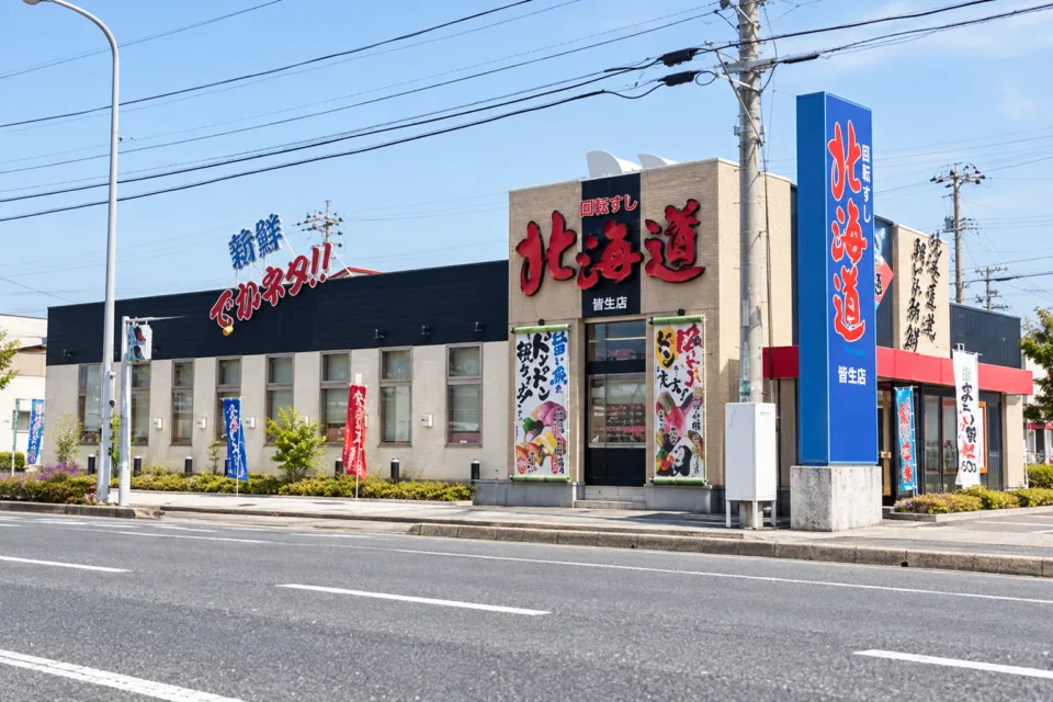 回転すし北海道 皆生店の店舗外観