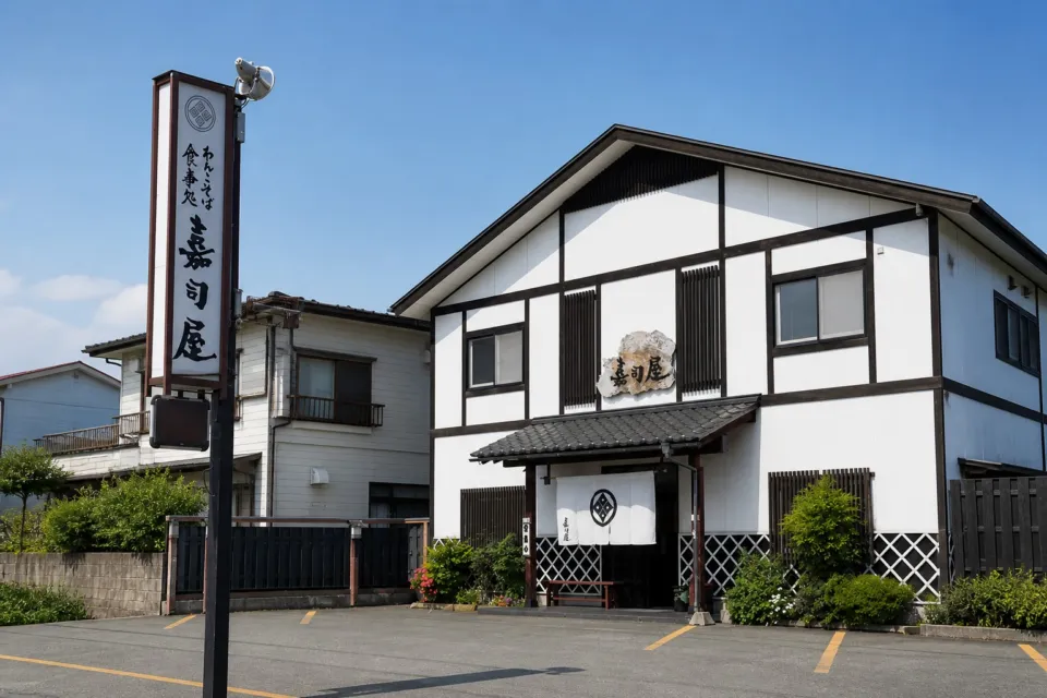 嘉司屋の店舗外観