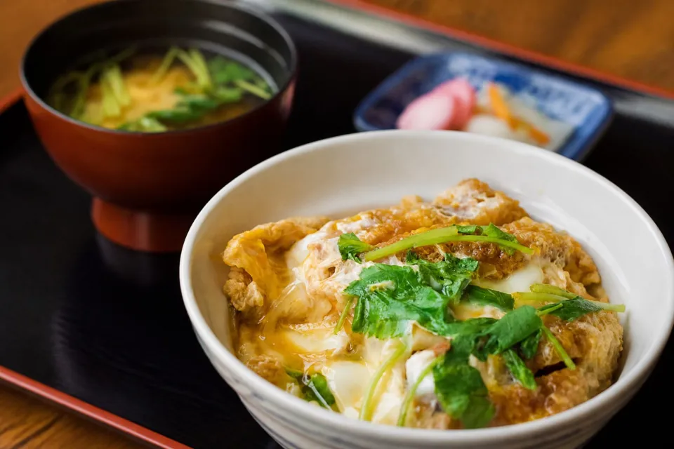 嘉司屋の白金豚のかつ丼