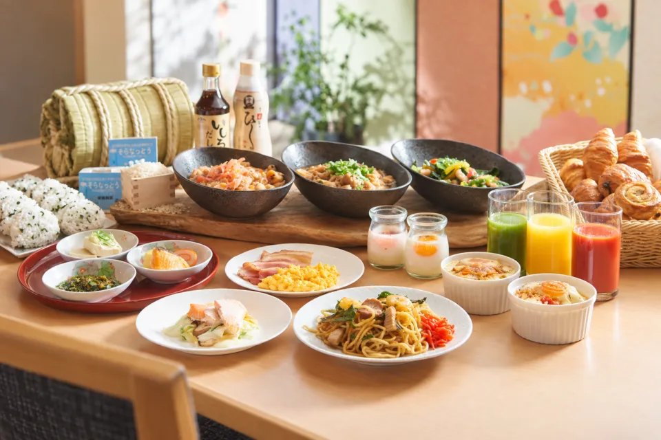 金沢東急ホテルの朝食ブッフェ