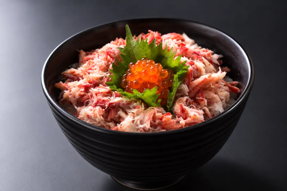 カニと海鮮丼 かじまのかに丼