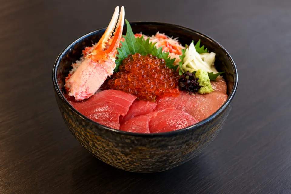 カニと海鮮丼 かじまのかじま丼
