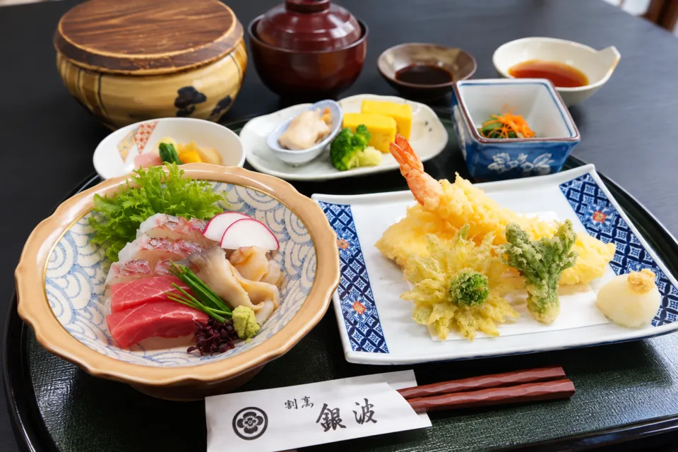 割烹 銀波の銀波のおすすめ御膳