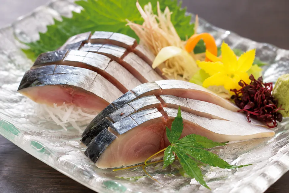 割烹 銀波の海の幸を中心にした会席料理