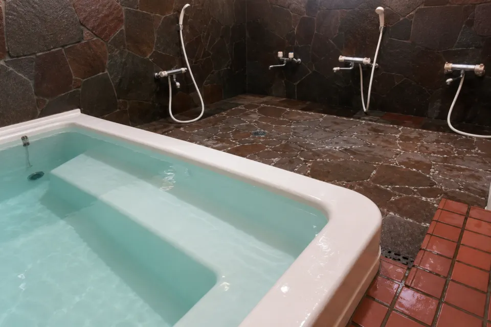 唐琴荘の貸切で利用する浴室