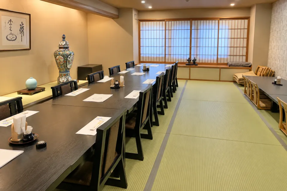 川越第一ホテルの和食処まどいの広間