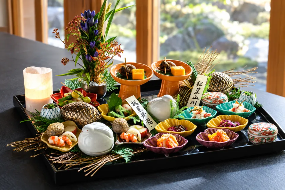 金城樓の季節の加賀会席