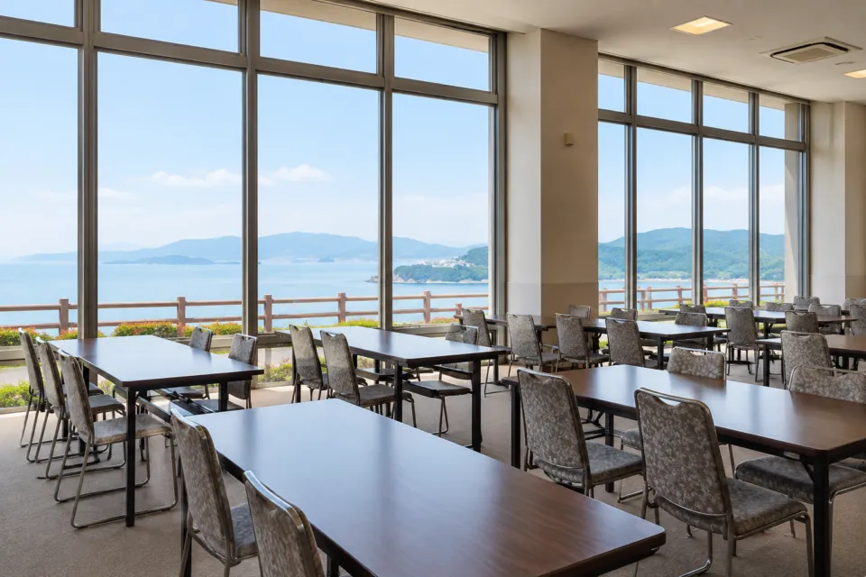 国民宿舎小豆島の海を望む別館食堂