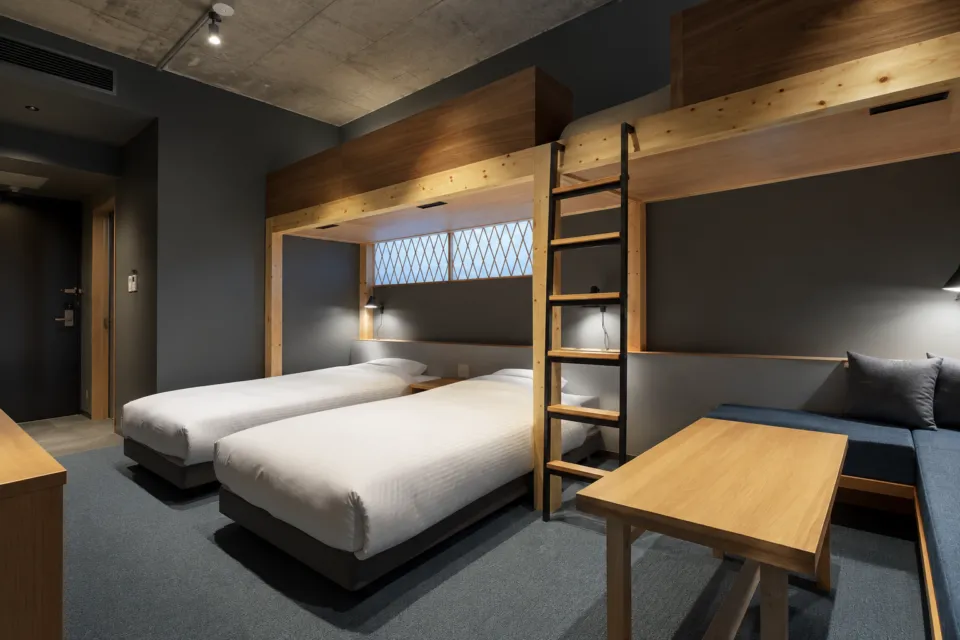 KUMU 金沢 by THE SHARE HOTELSのModerate Loft客室