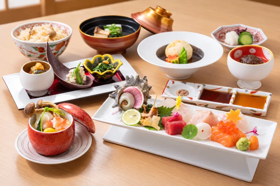 くらしき白壁のお造里御膳「上」