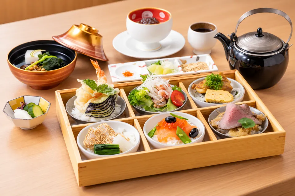 くらしき白壁のミニ丼御膳