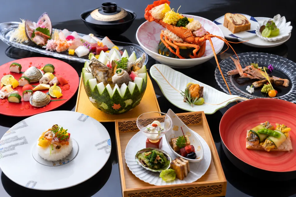 くらしき白壁の海鮮を中心とした会席料理