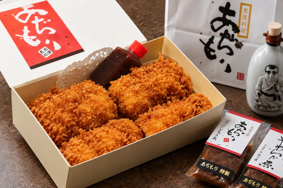 黒豚料理 あぢもりの持ち帰り黒豚料理