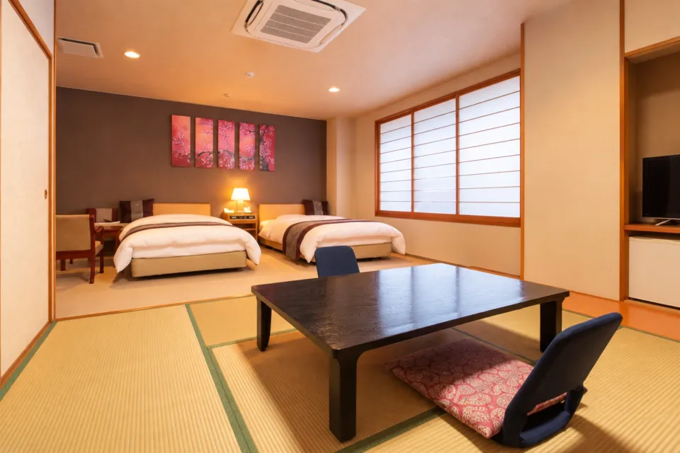 京町観光ホテルの和洋室
