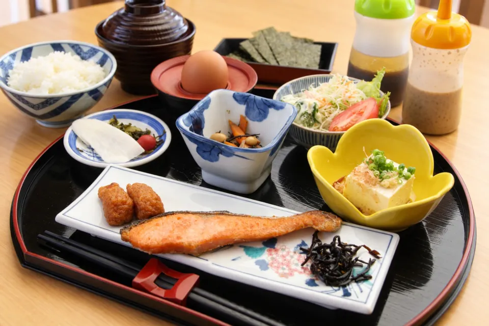 京町観光ホテルの和朝食