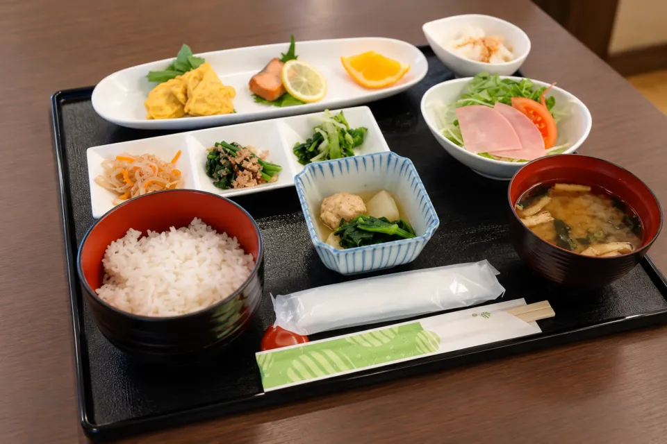 丸亀プラザホテルの日替わり和朝食