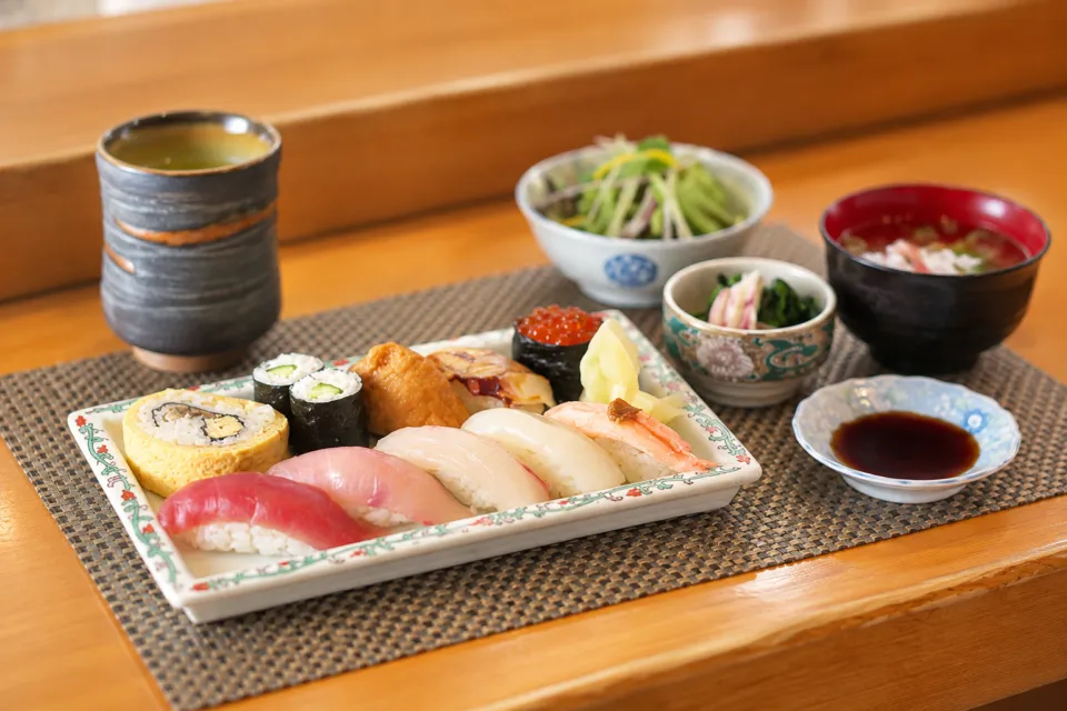 松乃鮨の上ランチ