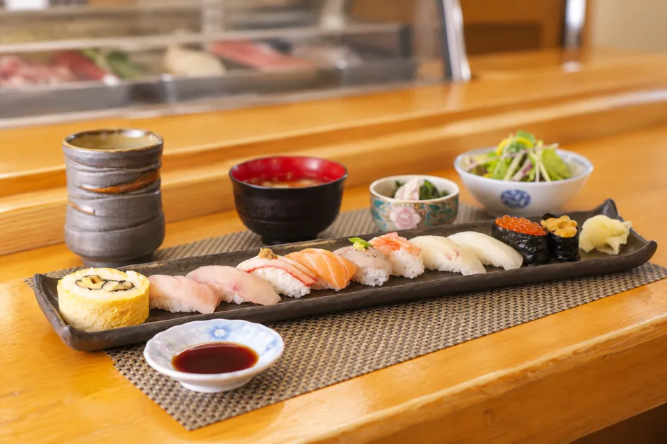 松乃鮨の特製ランチ