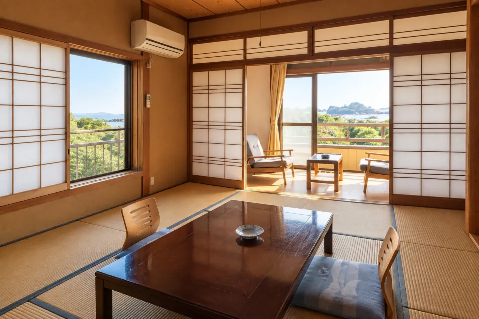 岬観光ホテルの新館和室