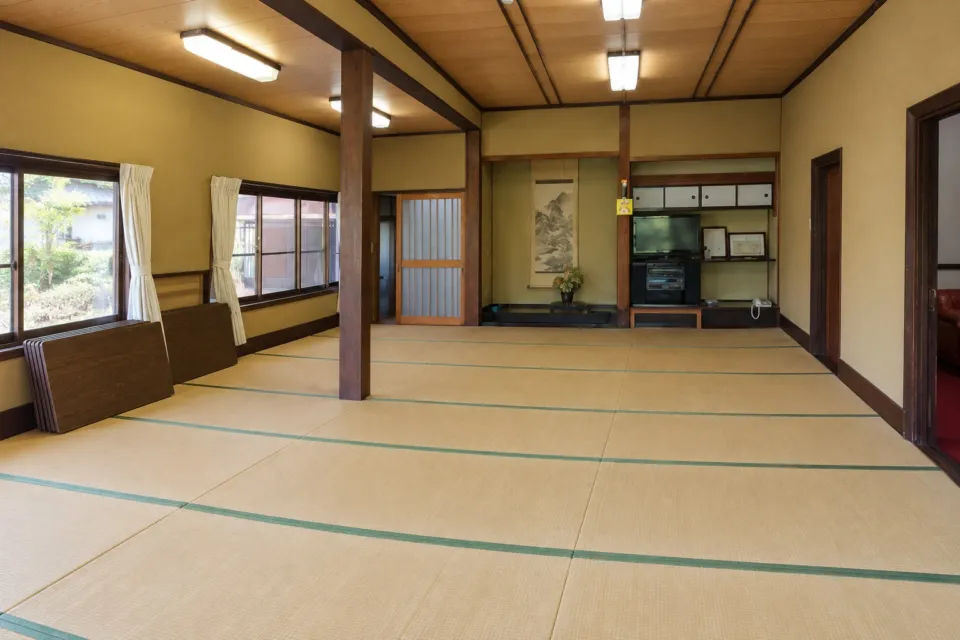 岬観光ホテルの畳敷き食事会場