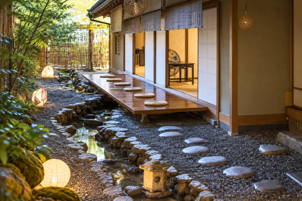 三朝薬師の湯 万翆楼の個室料亭花筏