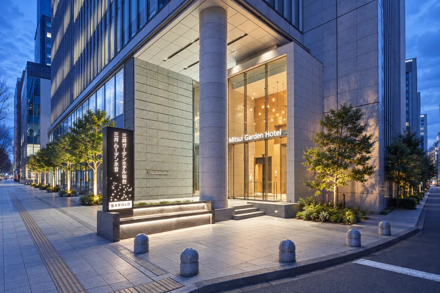 三井ガーデンホテル仙台の建物外観