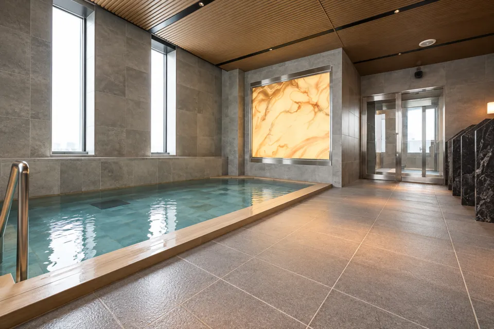 三井ガーデンホテル仙台の大浴場の内湯