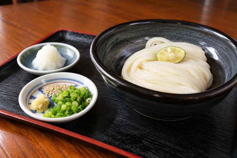 本格手打もり家高松本店の生醤油うどん