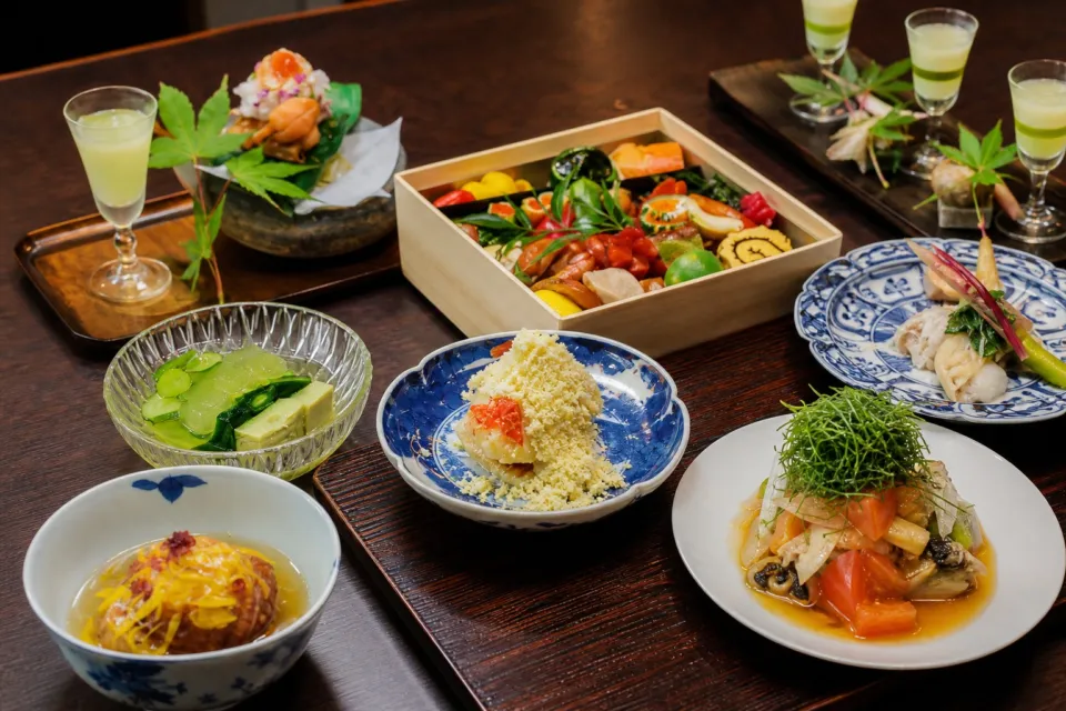 日本料理 会席 かわしまの季節の会席料理